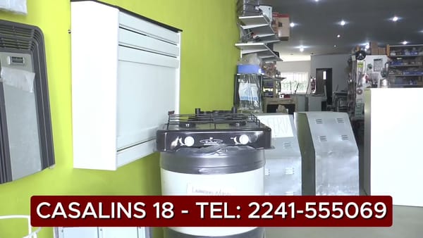 Mostrador de atención en Casalins 18 Chascomús