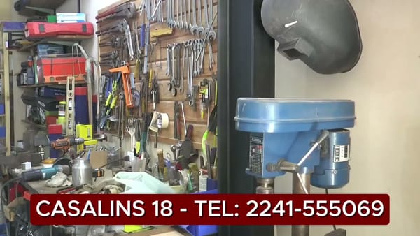 Mostrador de atención en Casalins 18 Chascomús