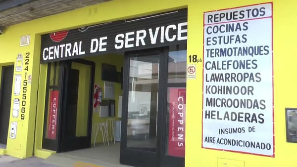Vista del taller Central de Service Chascomús